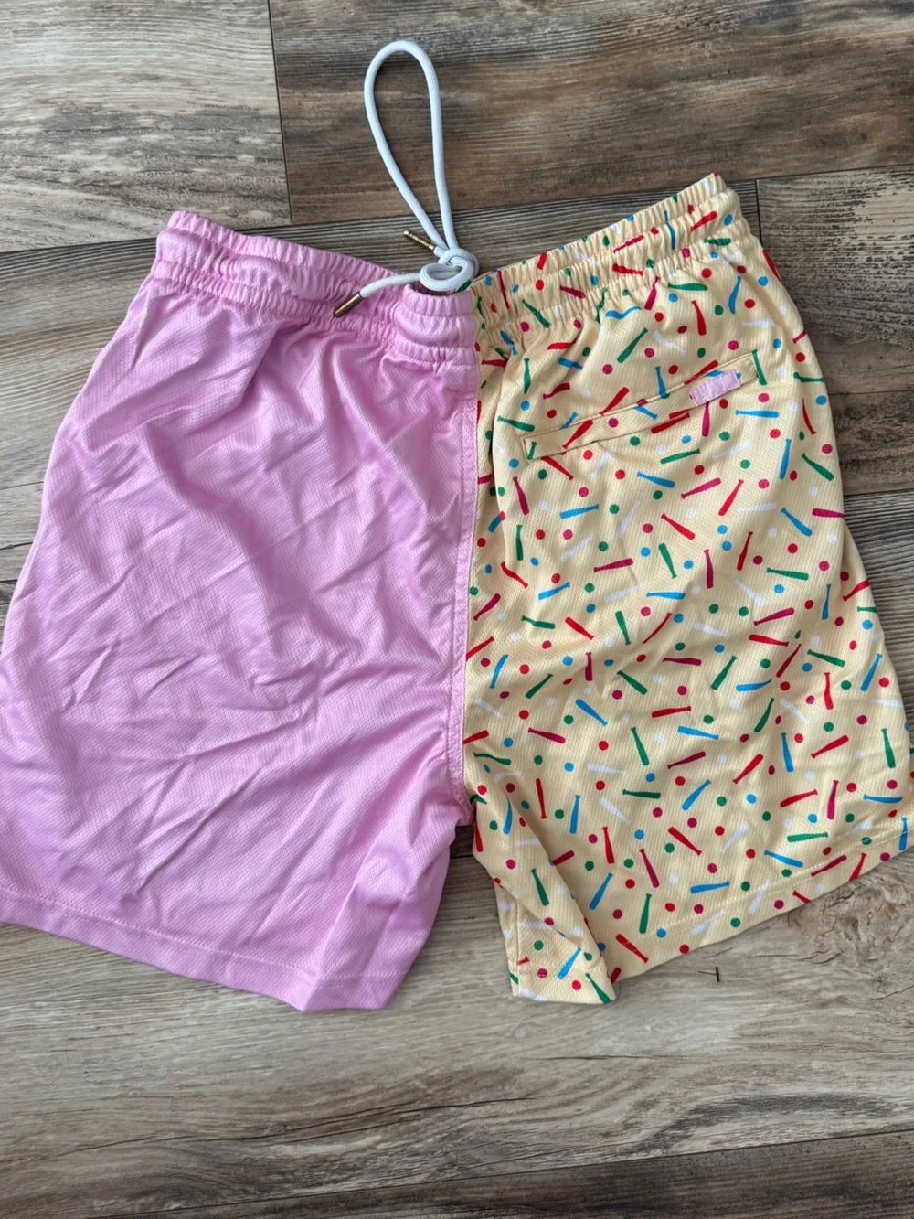 Baseballism Batter Up Bakery Confetti Cupcake Diamond Air Mesh Shorts Medium